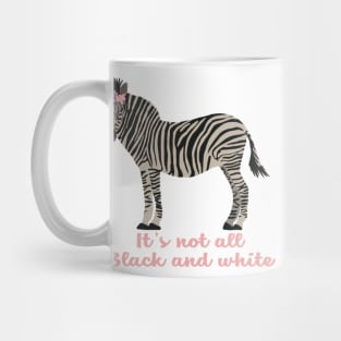 Floral Zebra Mug